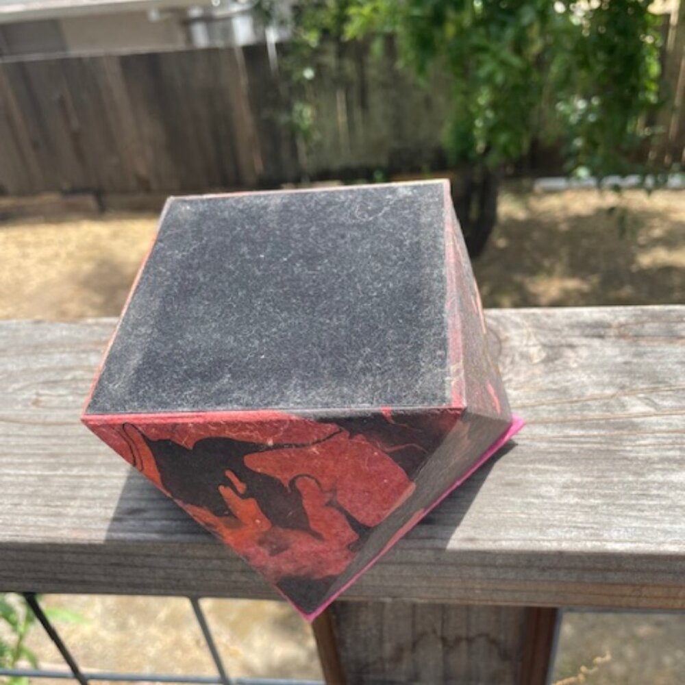 Japanese Handmade Paper Box - Picture 3 of 7
